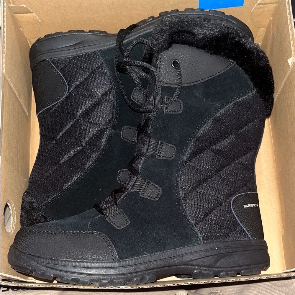 NWT Columbia Womens Ice Maiden II, Black/Columbia Grey - Picture 3 of 9